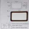 Plastic Labeler/Poly Card Holder